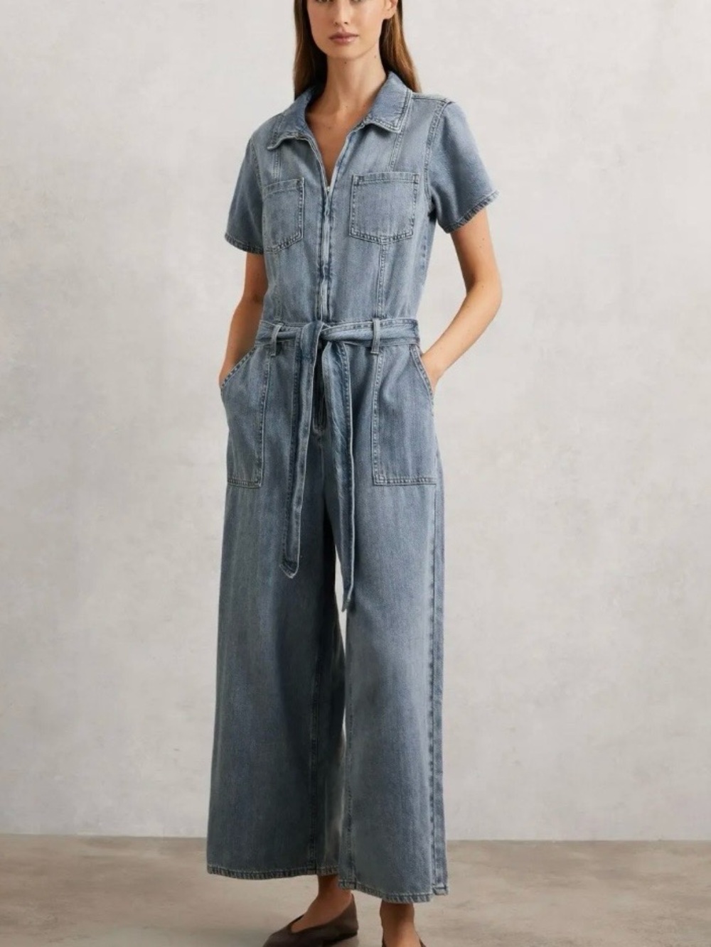 NWT Good American Denim jumpsuit - Picture 2 of 16